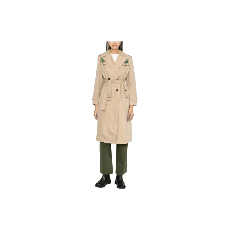 PINKO Trench Coats Women's Khaki-1