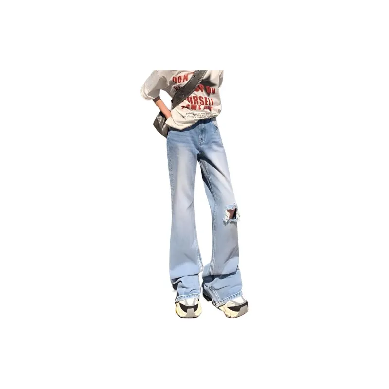 Kazakhstan Jeans Women's Vintage Blue-3