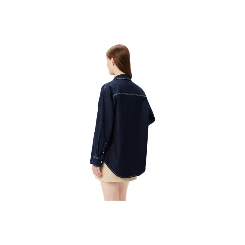 Hush Puppies Shirt Women's Dark Blue-3