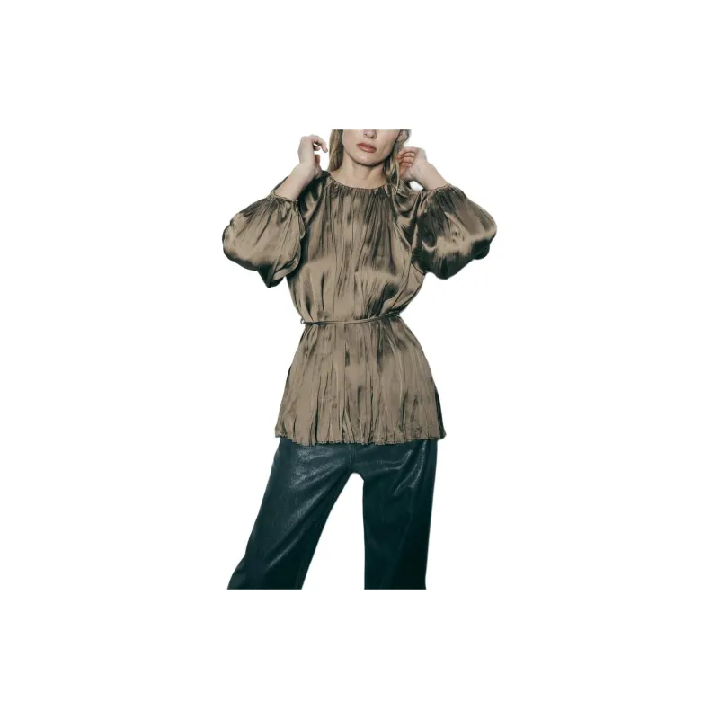 ZARA Shirts Women's Olive Green-2