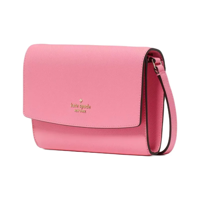 Kate Spade Leather Shoulder Bag, Crossbody Bag Women's Pink-1