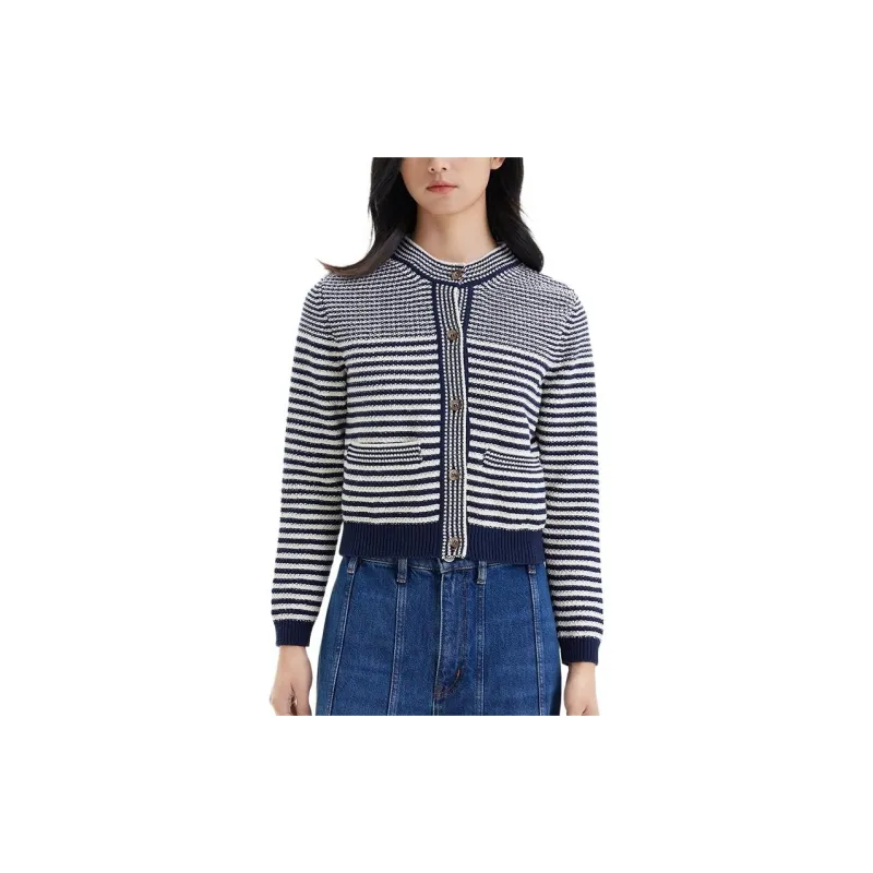 FRAME Breton Striped Cardigan-2