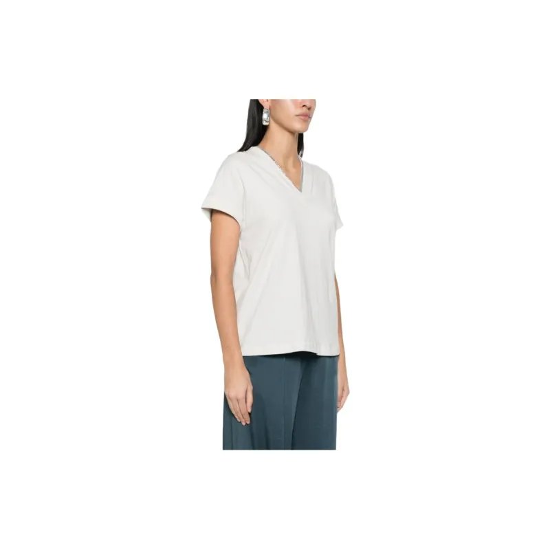Brunello Cucinelli T Shirt Women's White-2
