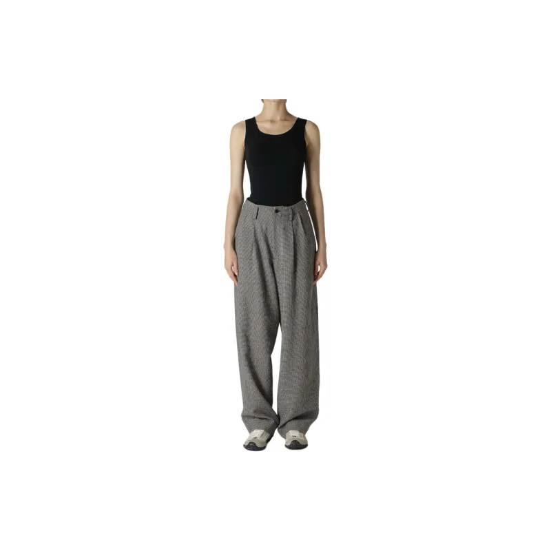 Yohji Yamamoto Y's FW24 Casual Pants Women's Black-2