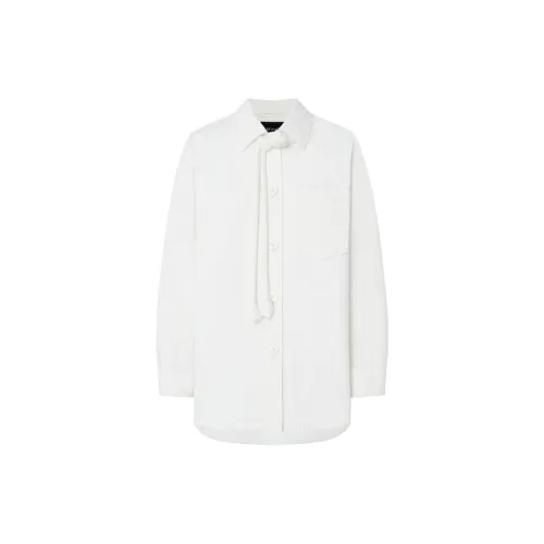 MO&CO Shirts Women's Denim White