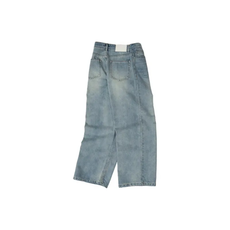 LIVINGTOWN Jeans Unisex Washed Blue-1