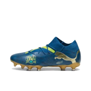 PUMA FUTURE 7 MATCH FG Rubber Long Studs AG Rubber Short Studs Anti Slip Wear Resistant Soccer Shoes Men's Blue