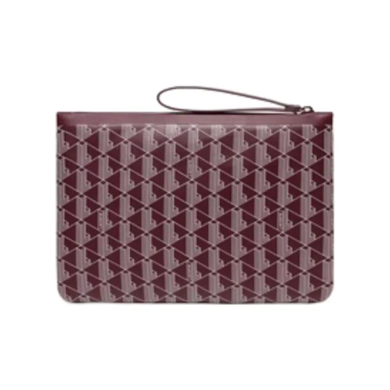 LACOSTE Cotton Clutch Women's Fuchsia-2