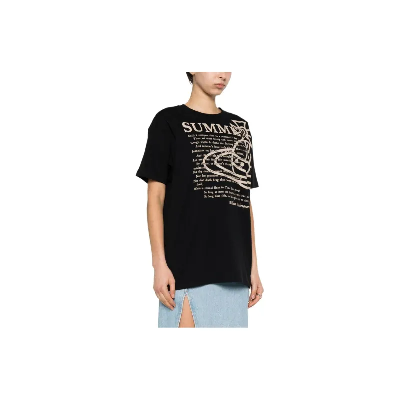 Vivienne Westwood Signature Orb Logo print T shirt-9