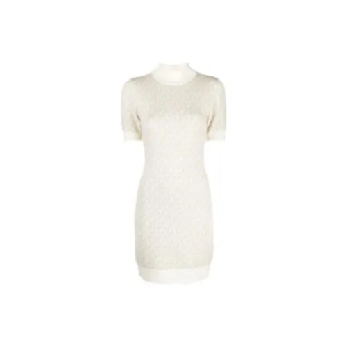 MICHAEL KORS Short-Sleeved Dresses Women's Off White