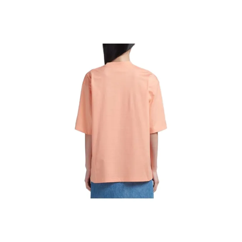 MARNI X No Vacancy Inn Co-brand T-Shirts Women's Orange-2