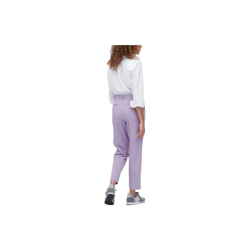 UNIQLO Casual Pants Women's Light Blue Purple-2
