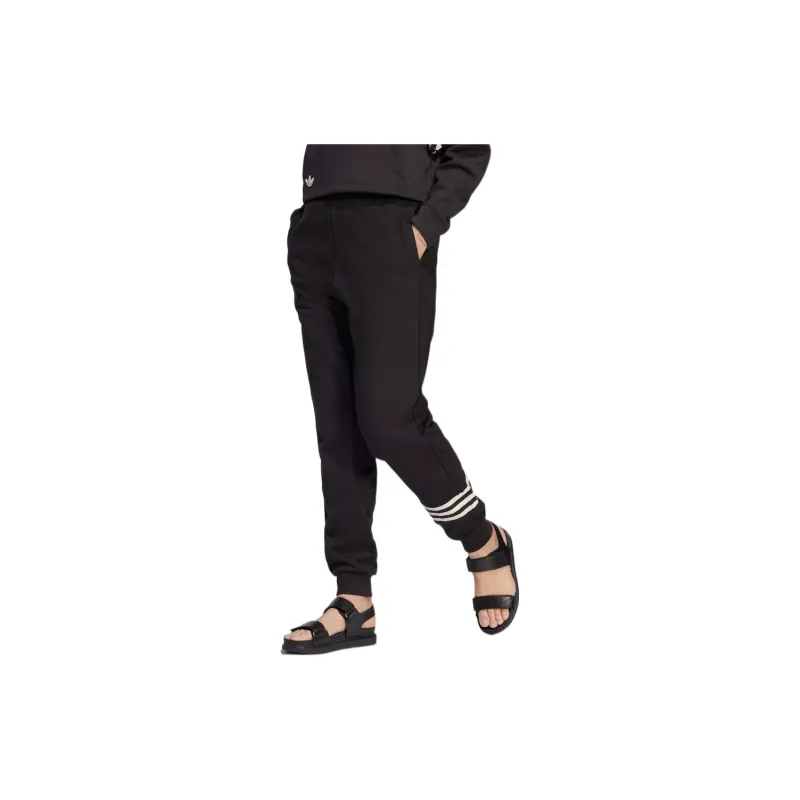 Adidas Knitted Sweatpants Women's Black-3