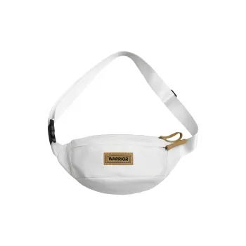 Warrior Nylon Fanny Pack Regular Unisex White/Black