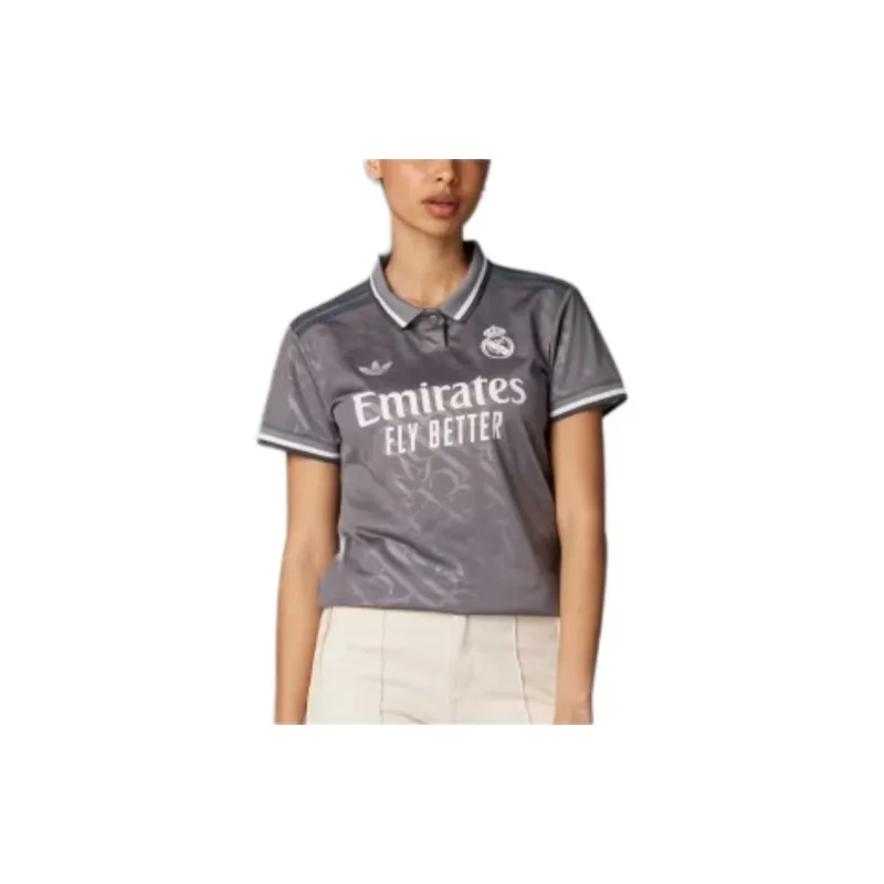 Adidas Originals Free Shipping With AdiClub Real Madrid 24/25 Third Jersey-2