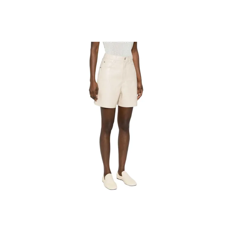 NANUSHKA SS24 Casual Shorts Women's Ivory-3