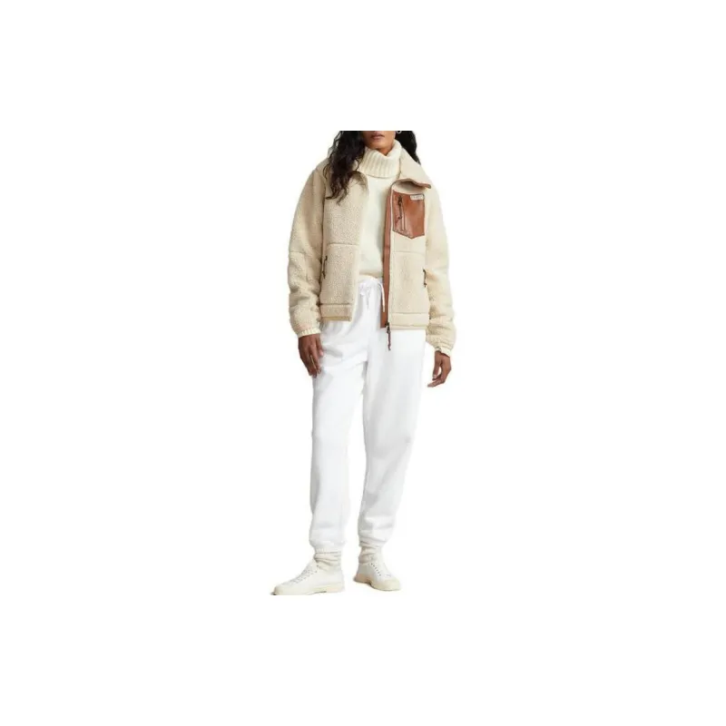 Polo Ralph Lauren FW23 Jackets Coats Women's Beige-2