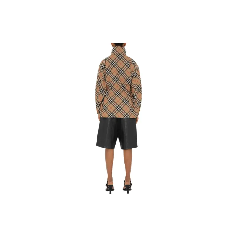 Burberry Check pattern Jacket-4