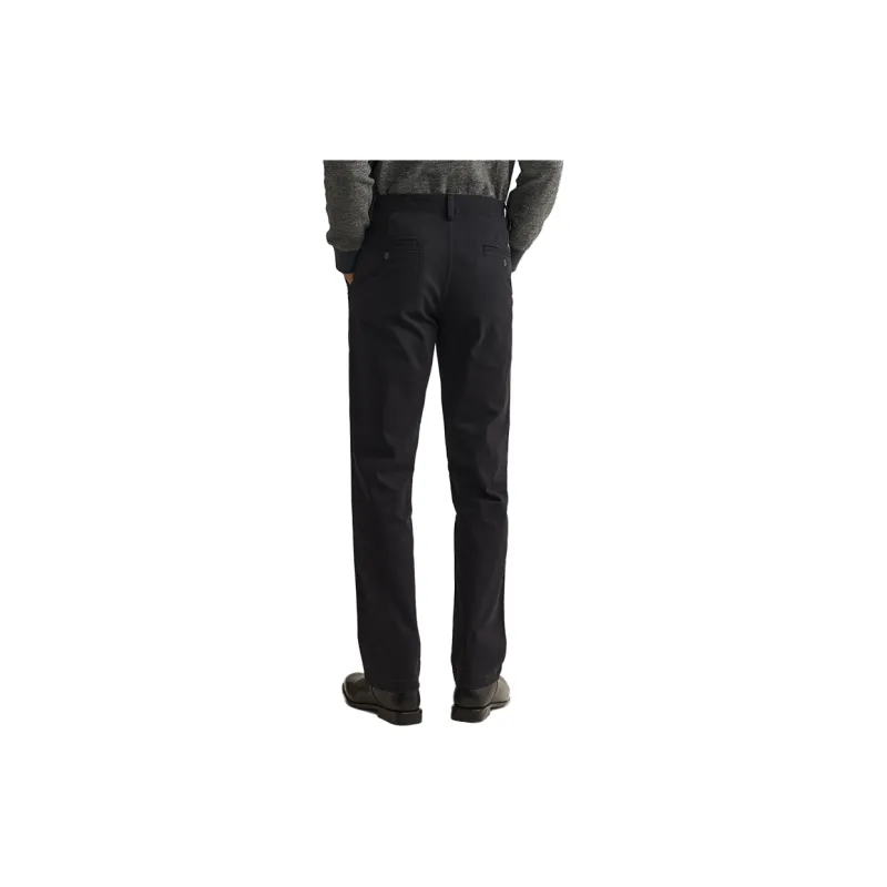 MCS Casual Pants Men Navy Blue-1