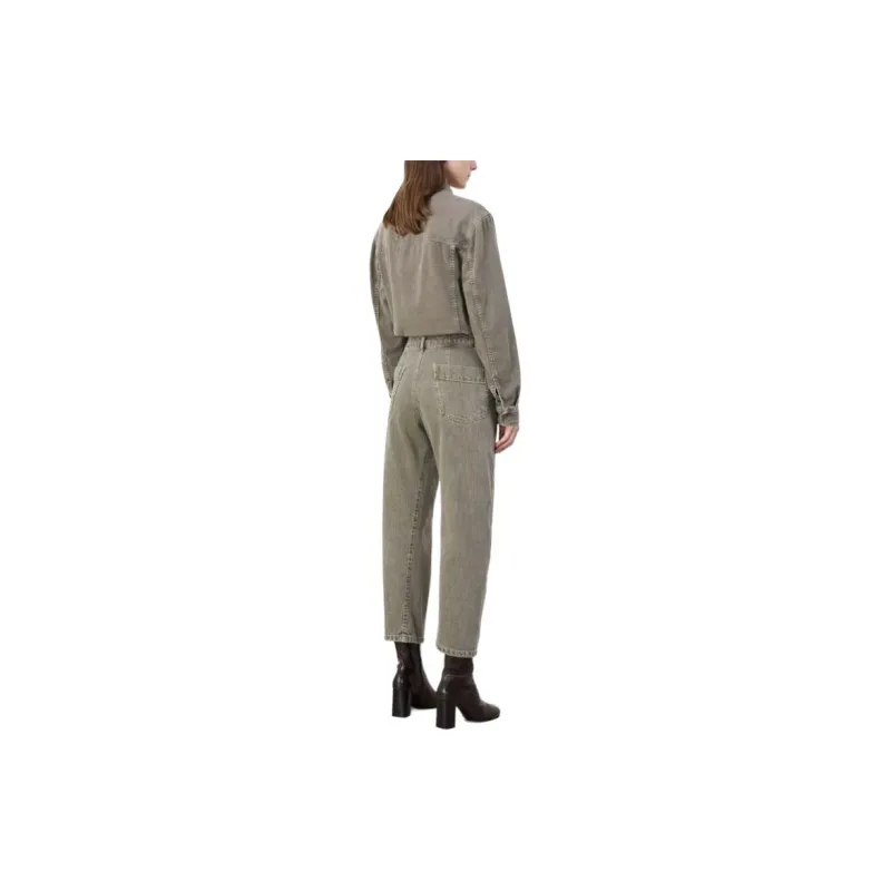 Lemaire Twisted Pants 'Snow Beige'-2