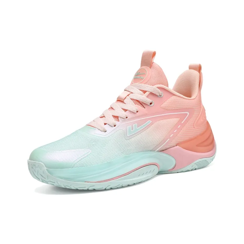 Warrior Height Increasing Wear Resistant Lightweight Breathable Slip Resistant Low Top Basketball Shoes Unisex-9
