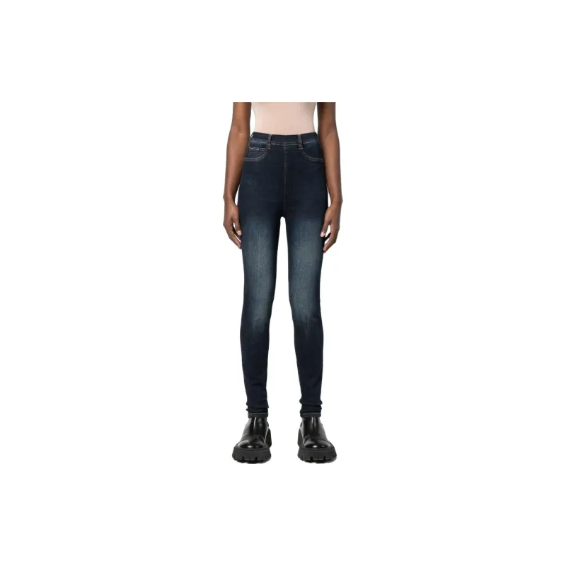 PHILIPP PLEIN High waist Zip up Jeggings-1