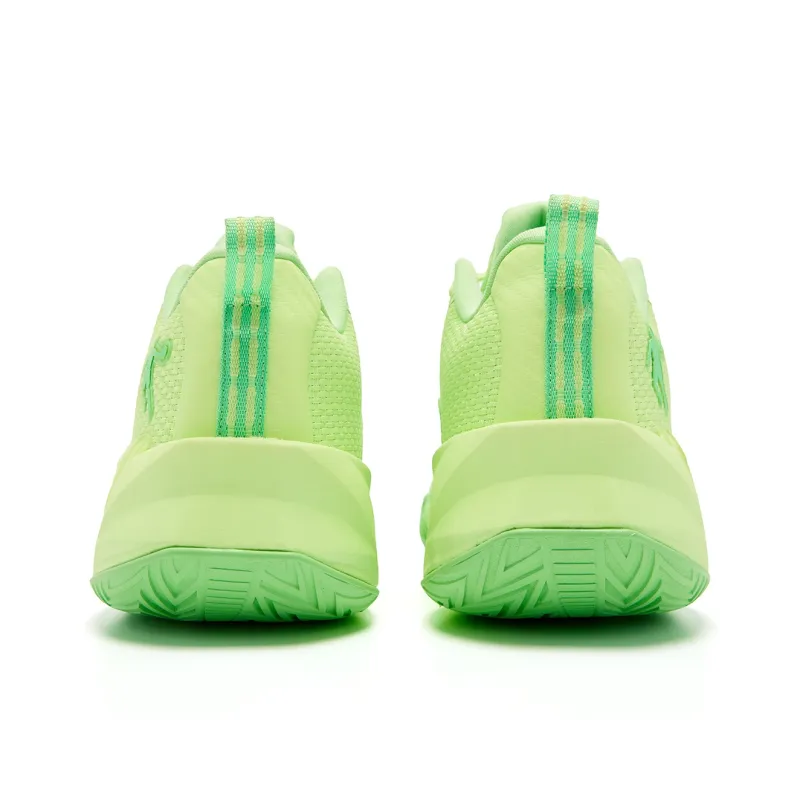QIAODAN Battle Sword 7 TEAM Cushioning Anti-Slip And Wear-Resistant Low-Top Basketball Shoes Men's Green-4