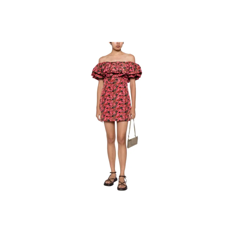 RHODE Vivi Off shoulder Minidress-1