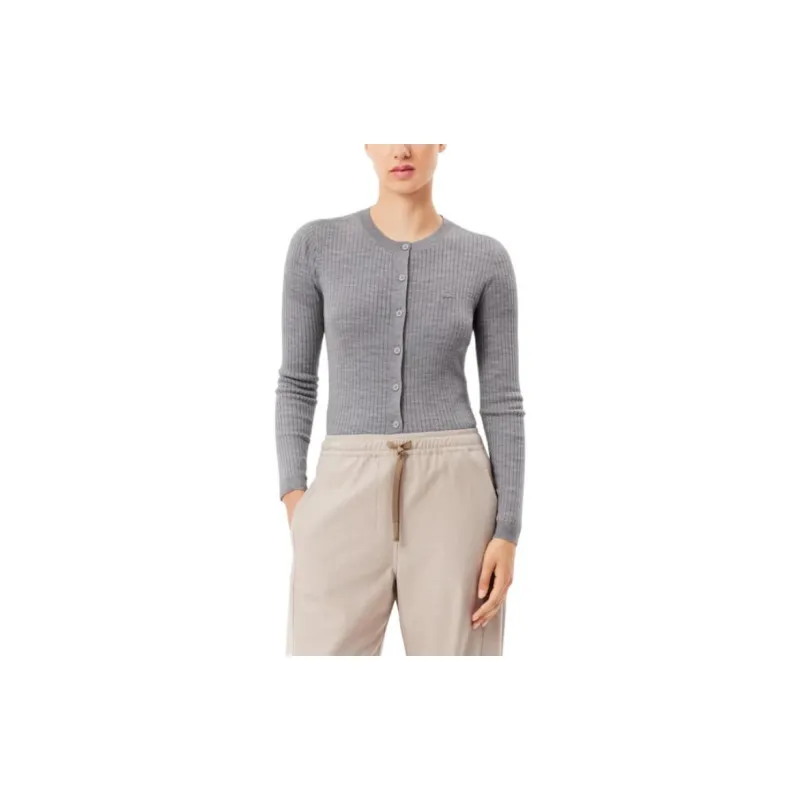 LACOSTE Sweaters Women's Gray-1