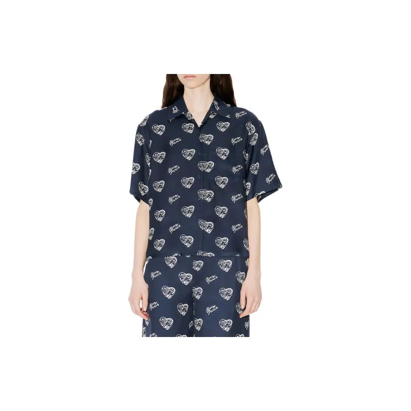 KENZO SS24 Shirt Women's Midnight Blue-3