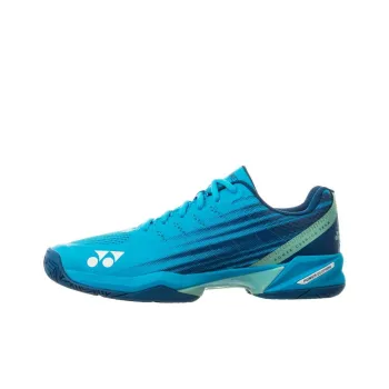 YONEX Power Cushion Anti-Slip Wear-Resistant Low-Top Tennis Shoes Unisex Blue Black