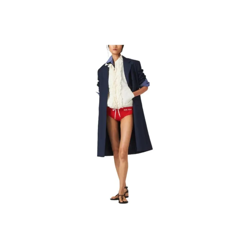 MIU MIU Logo print Bikini Bottoms-1
