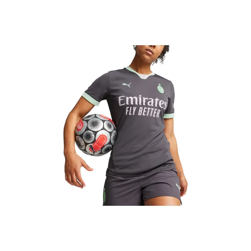 PUMA Camiseta De Fútbol De Tercera Equipación Del Ac Milan 24/25 Para Mujer-2