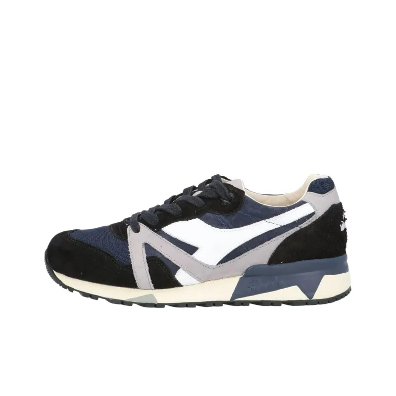 Diadora Heritage Anti Slip Wear Resistant Low Top Casual Shoes Men's Blue-0