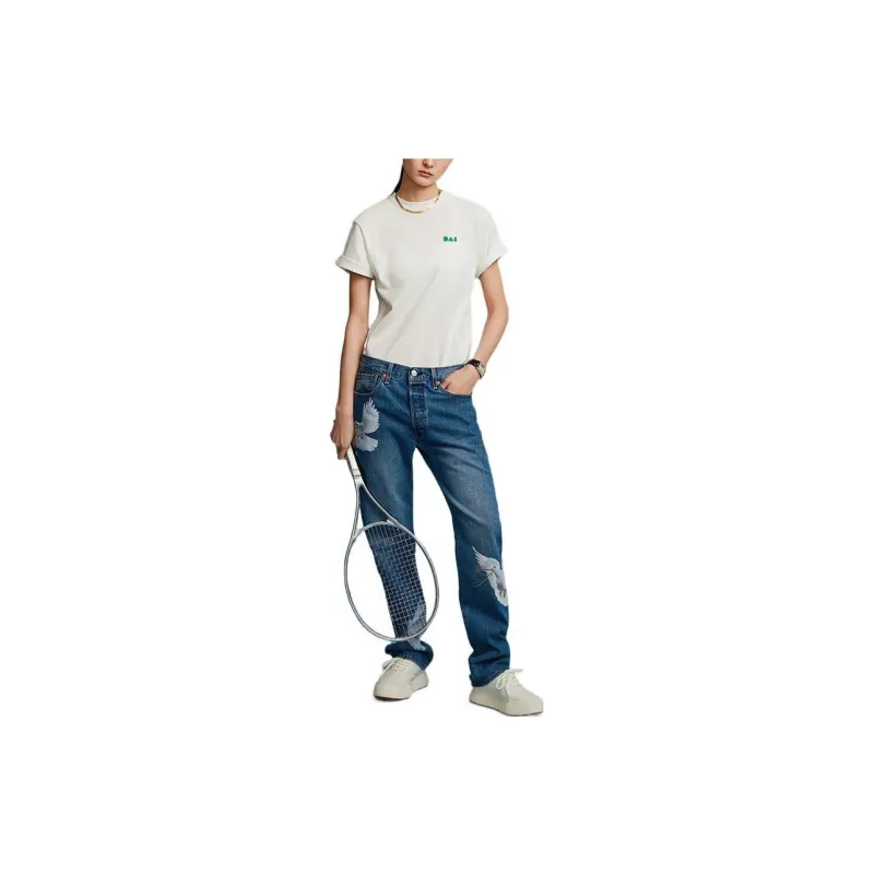 Levis Goodbai SS22 Straight Jeans Women's Denim Blue-1