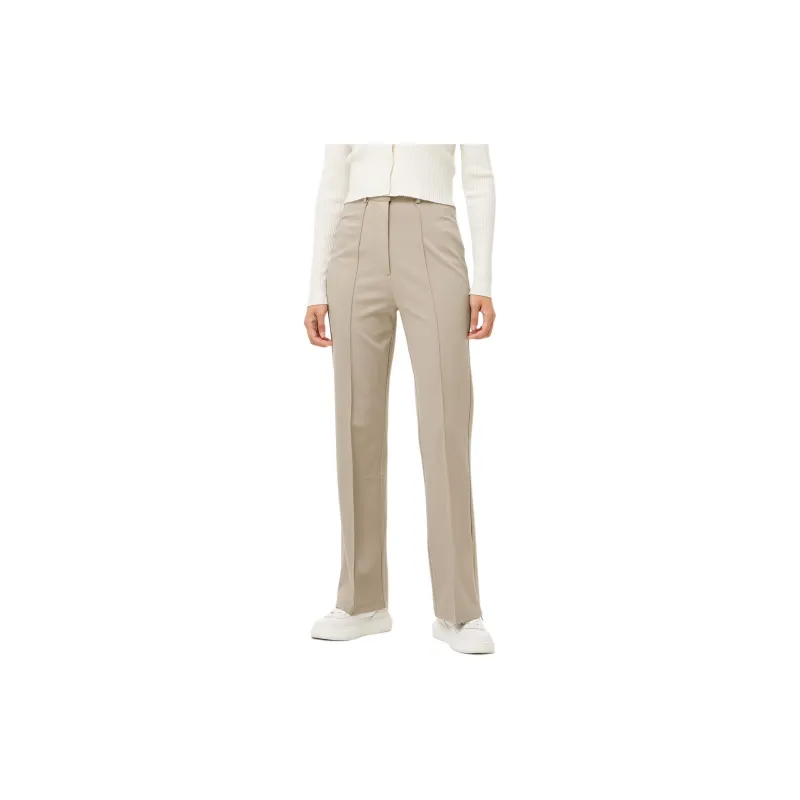 CALVIN KLEIN Casual Pants Women's Beige-6