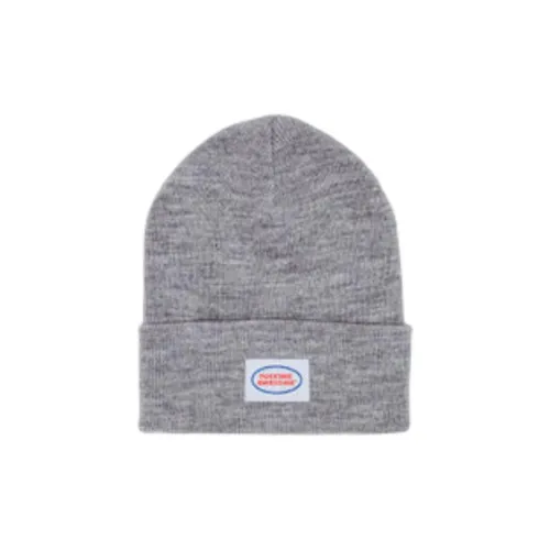 Heather Grey Wall Beanies Unisex