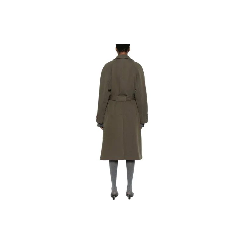 LOW CLASSIC Wrap Twill Coat-2
