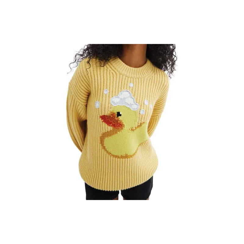 COACH SS25 Sweater Women's Yellow-3