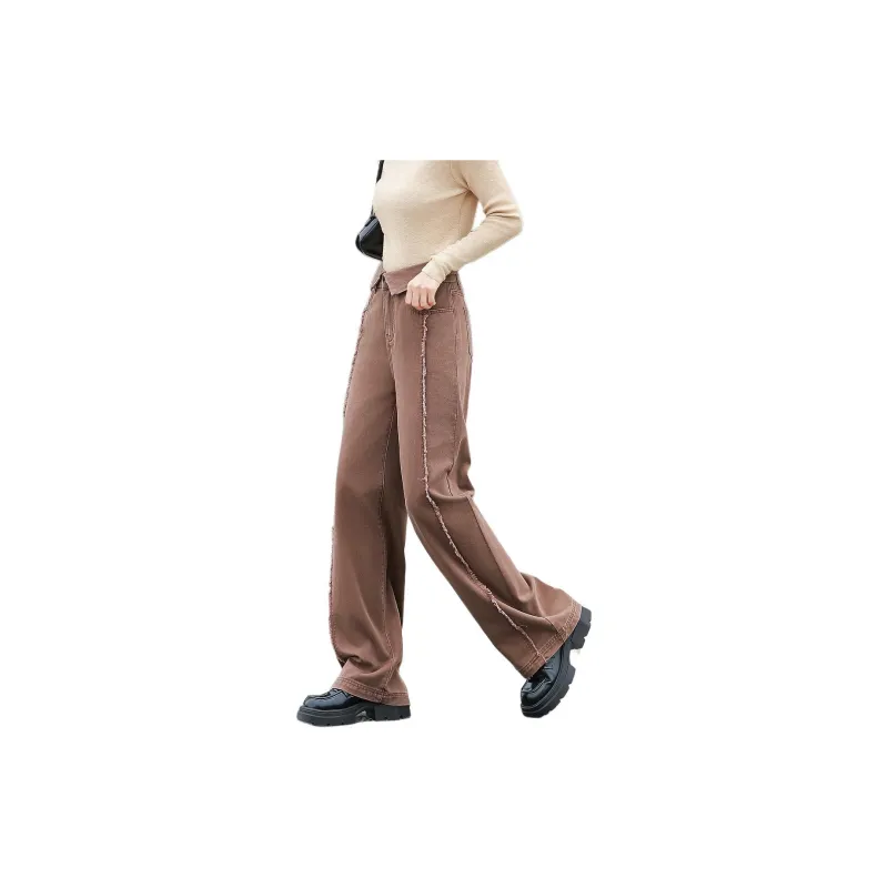 Dme Jeans Women's Brown-2