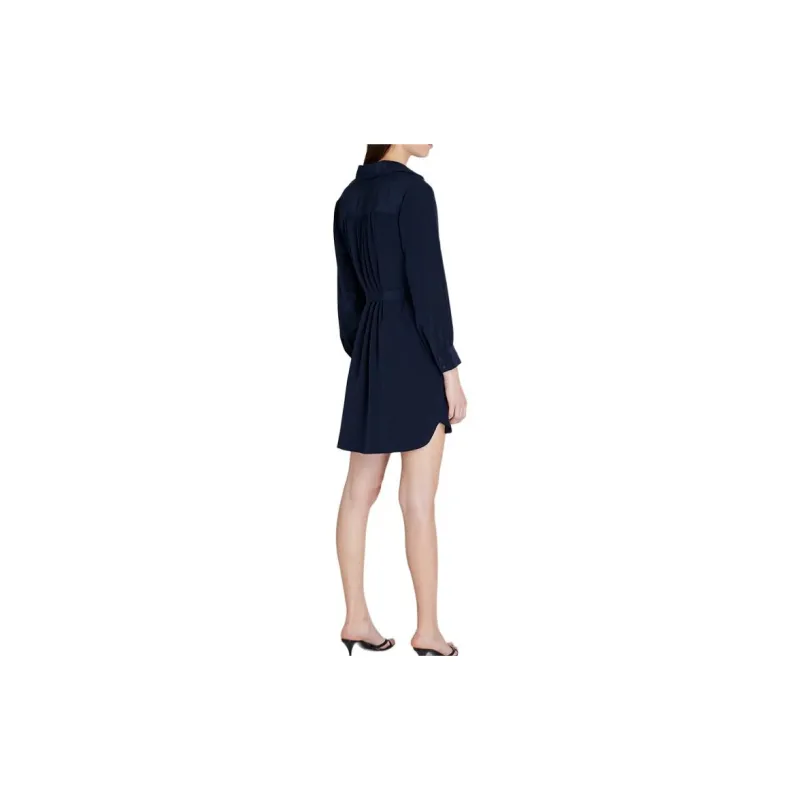 CLUB MONACO Long-Sleeved Dresses Women's Marine Blue-2