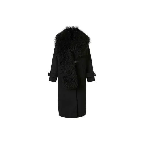 IAMCPLUS Coats Women's Black