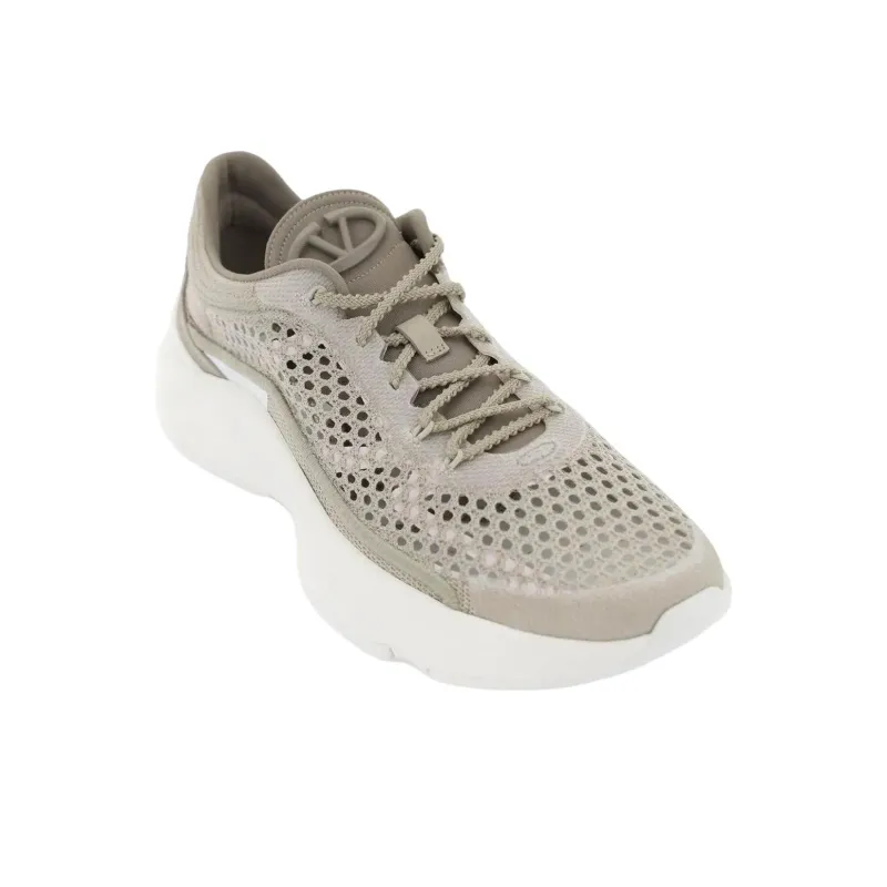 Valentino True Actress Mesh Lace-Up Sneakers Women's-2