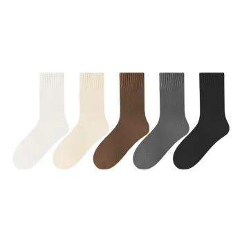 MADALLO Mid-Calf Socks Women's 5 Pack