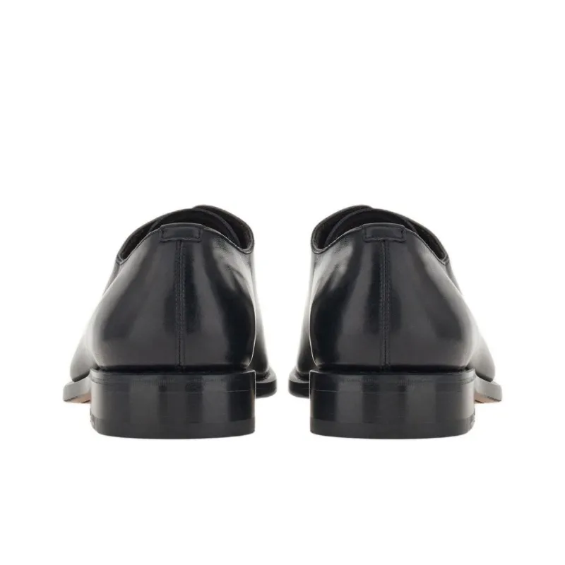 FERRAGAMO Tramezza Dress Shoes Men's Black-5