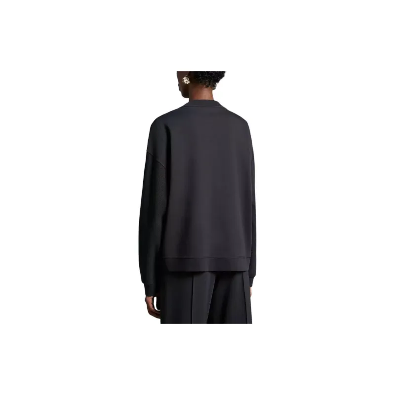 Moncler Logo Motif Sweatshirt Sweatshirt Women's Dark Gray-2