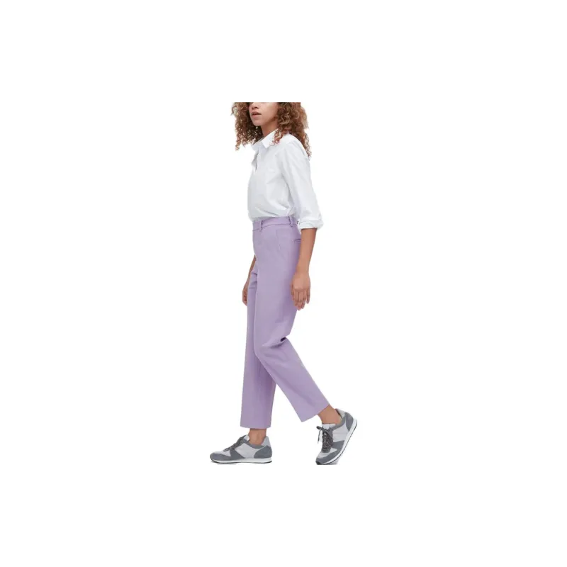 UNIQLO Casual Pants Women's Light Blue Purple-1