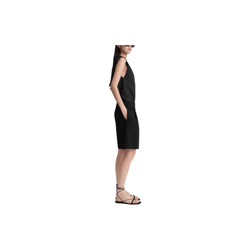 TOTEME Knee length Twill Shorts-2