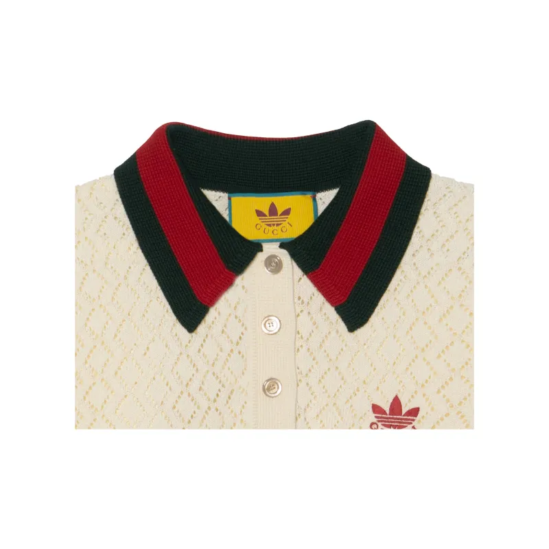GUCCI X Adidas Cotton Polo-2