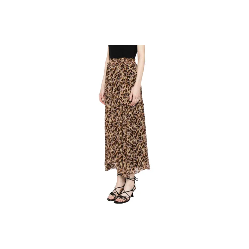 ISABEL MARANT ETOILE Veronique Draped Midi Skirt-3
